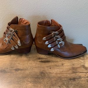 Western Ankle Boots